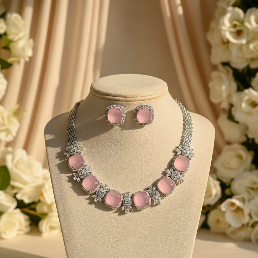 Veya AD Necklace (Pink)