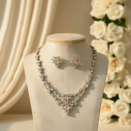 Ziva AD Necklace (Pink)