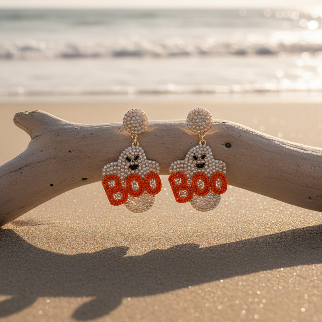 Boo Pearl Earrings