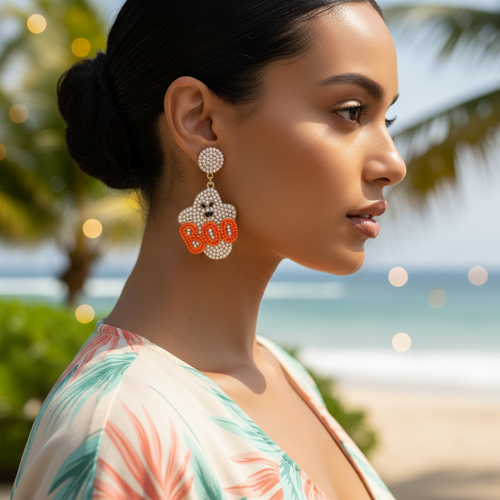 Boo Pearl Earrings