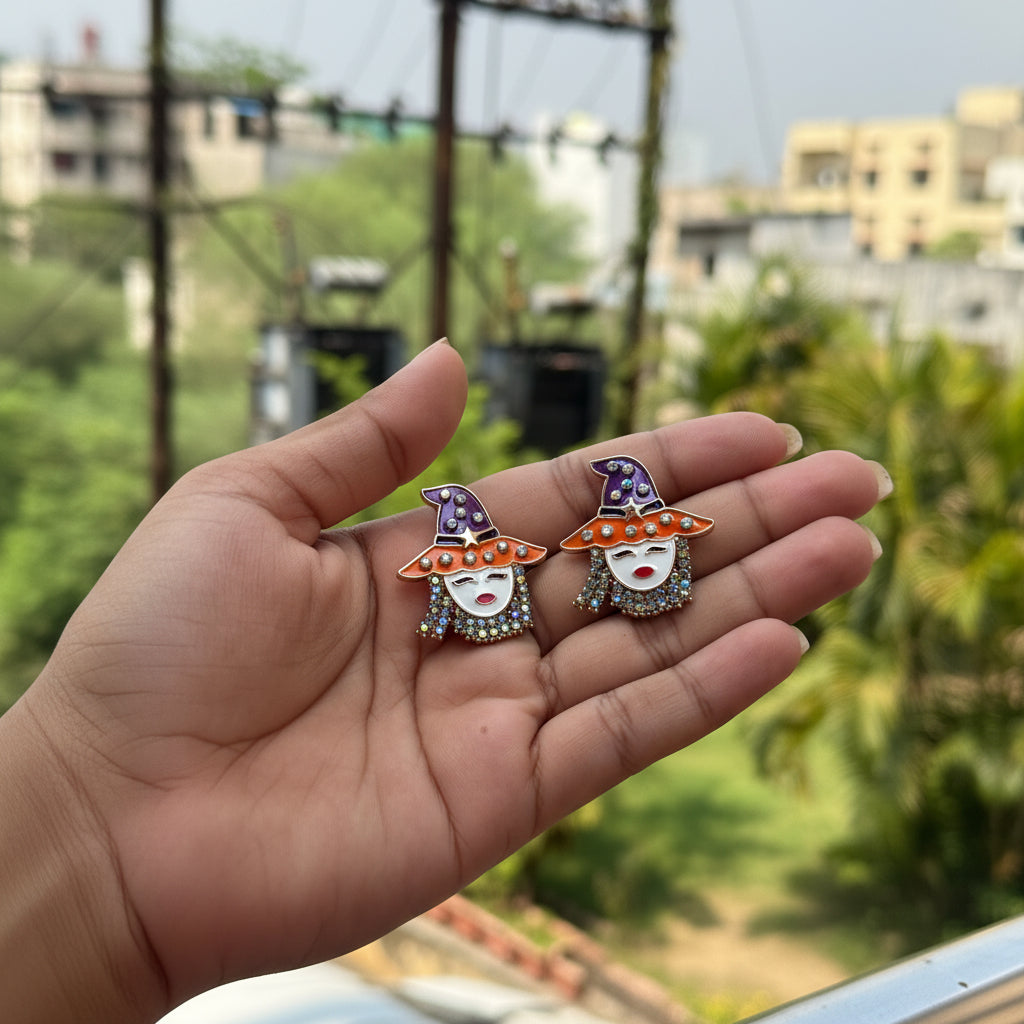 Joker korean Earrings