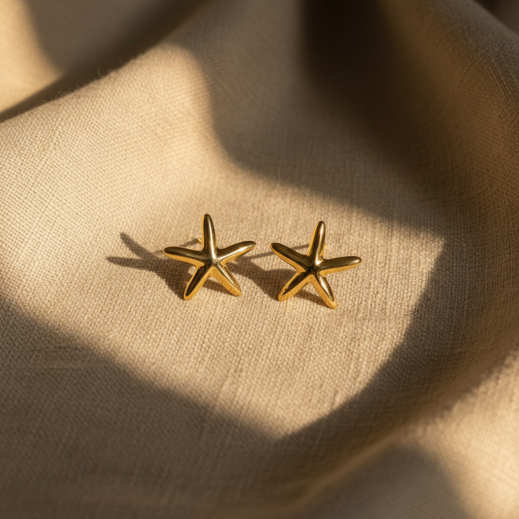Star Anti-tarnish Earrings