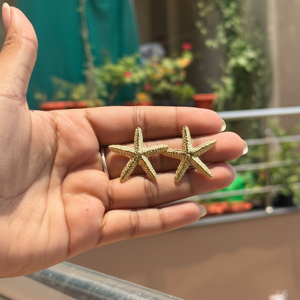 Star Anti-tarnish Earrings