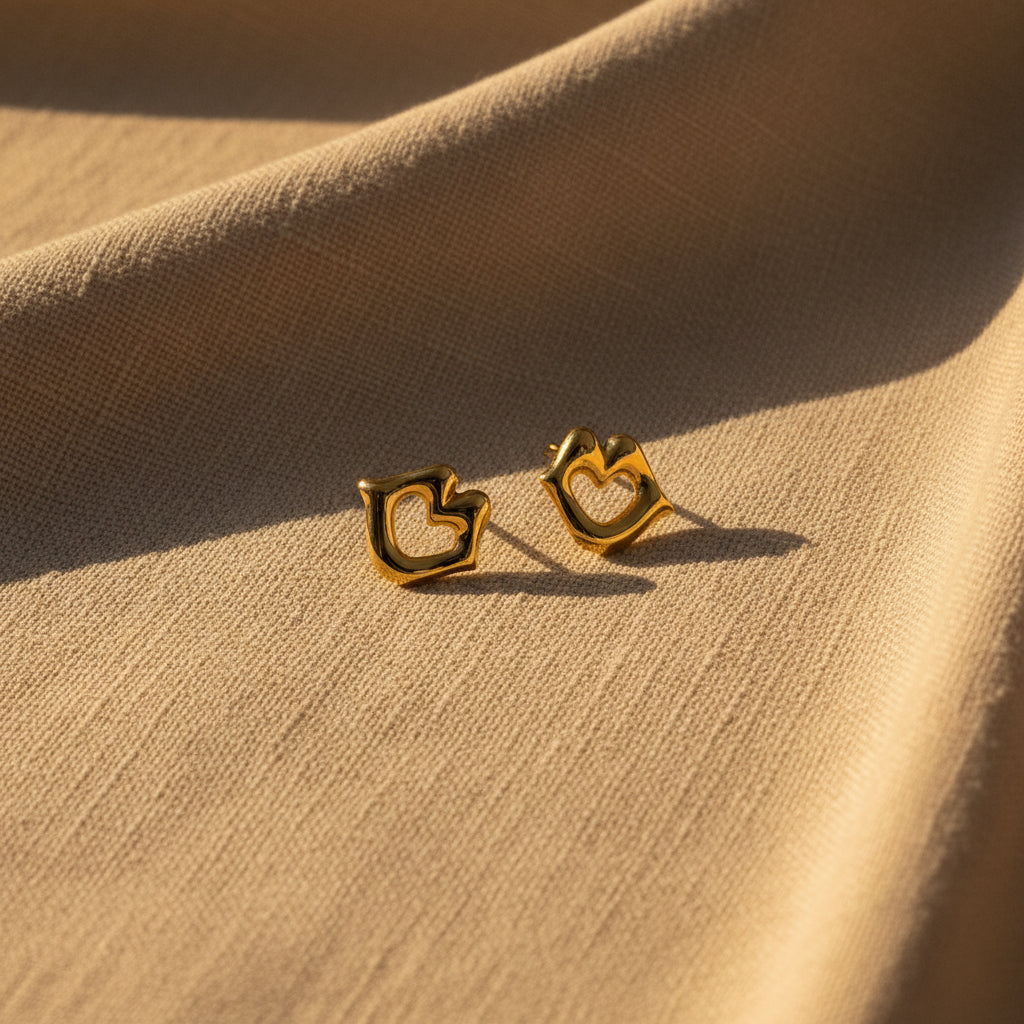 Kiss me Anti-tarnish Earrings