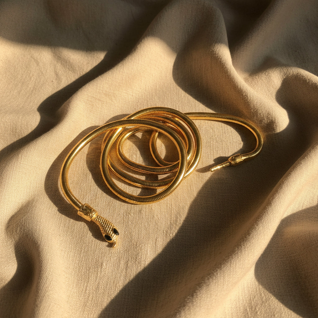 Golden Viper Adjustable Jewelery piece