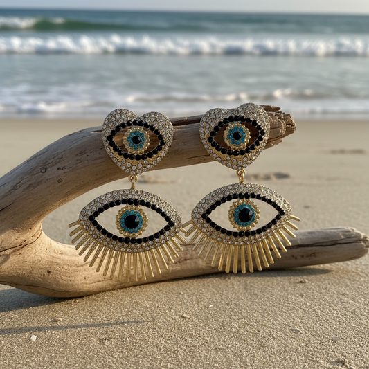 Noir Eye Earrings