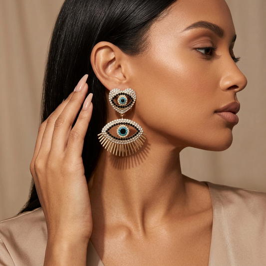 Noir Eye Earrings