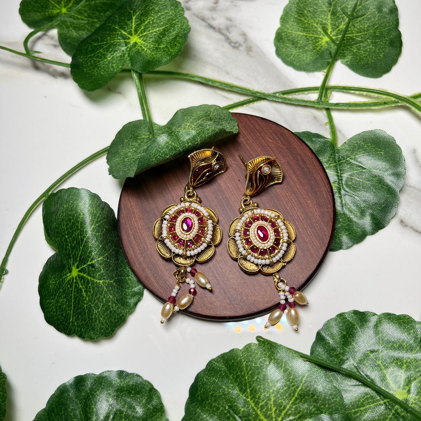 Samira Chokar Necklace (Pink)