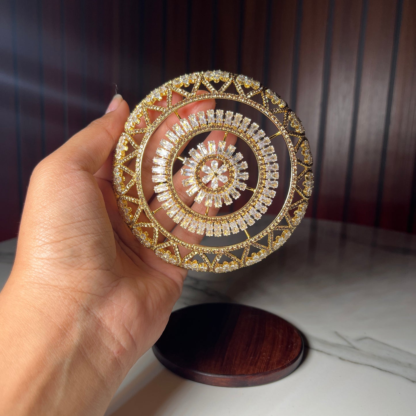 Aarohi Hair Bun (Golden)