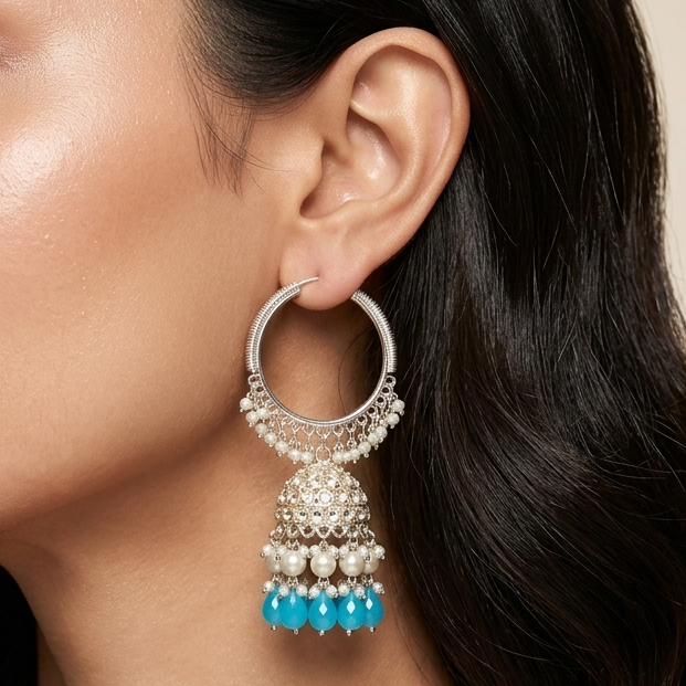Rooh Chandbali (Blue)