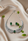 Sleek AD Necklace (Green)