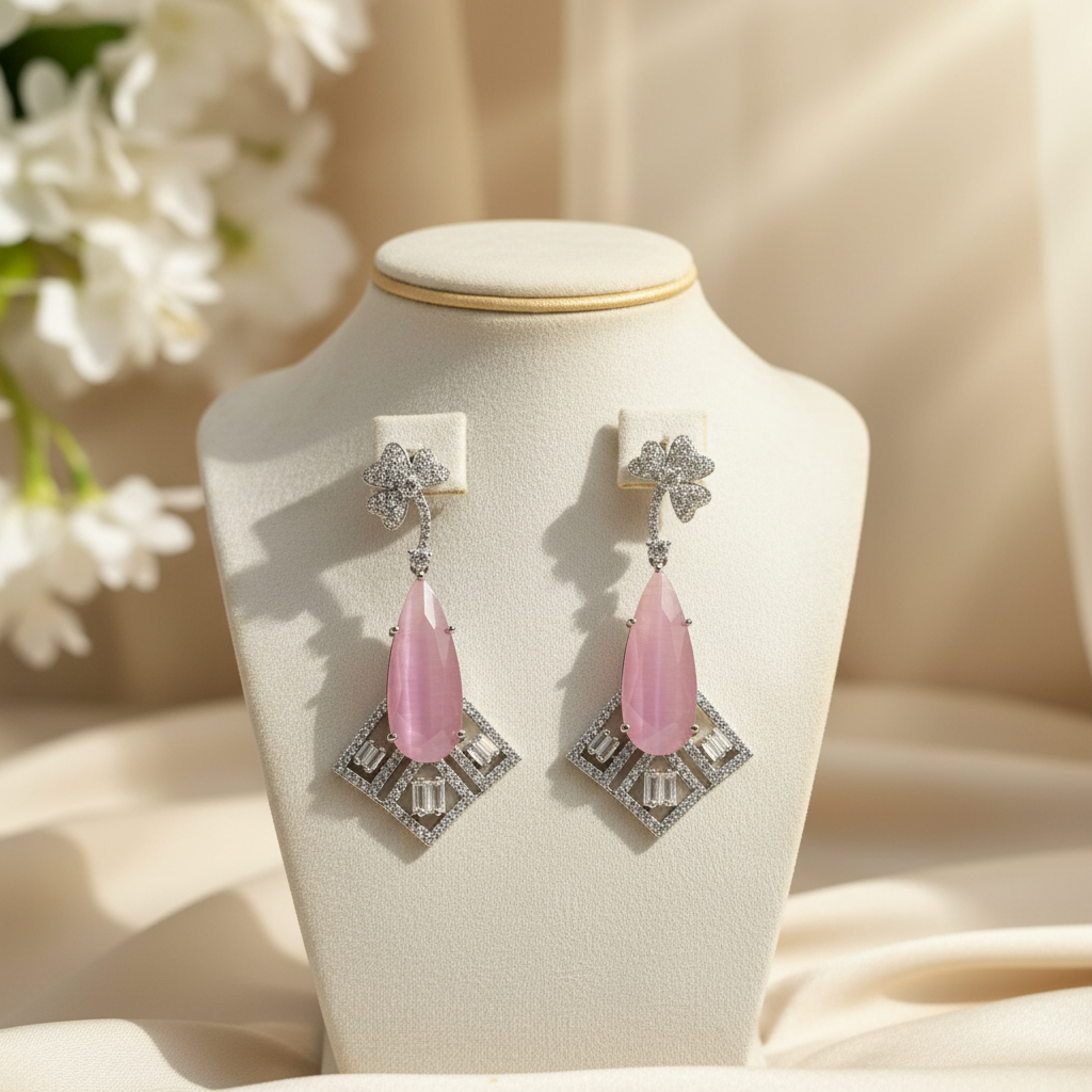 Aster AD Earrings (Pink)