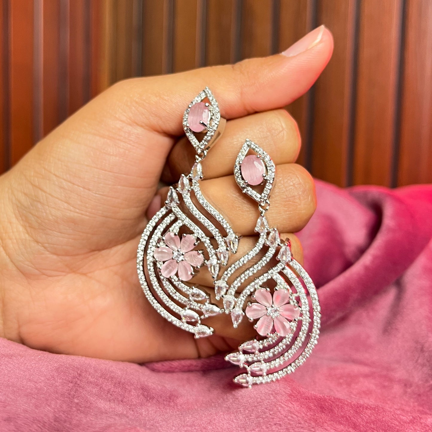 Blush AD earrings (Pink)