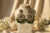 Siya Kundan Earrings (Olive Green)