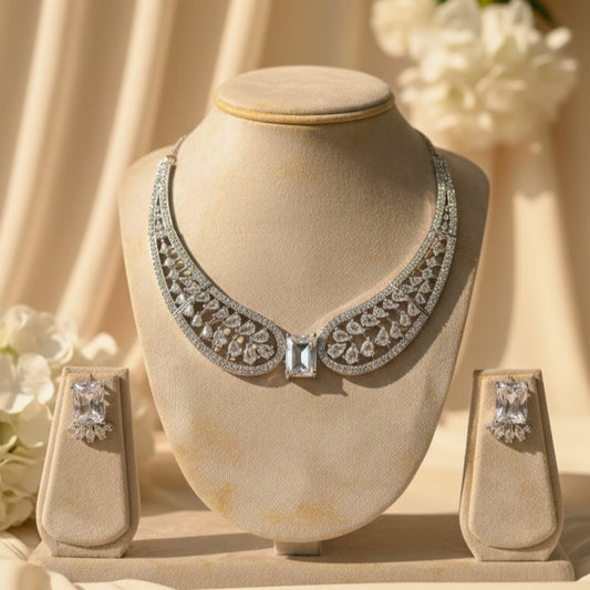 Sleek AD Necklace (Silver)