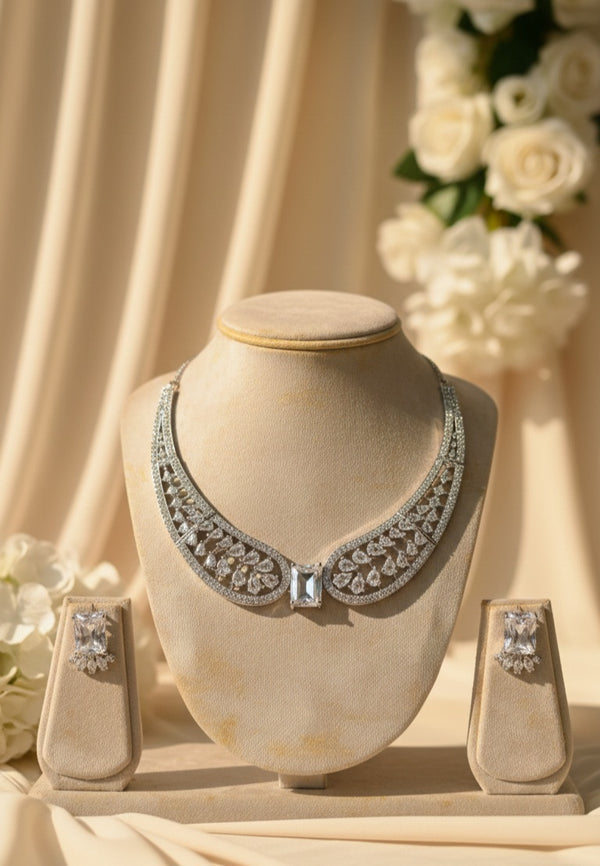 Sleek AD Necklace (Silver)