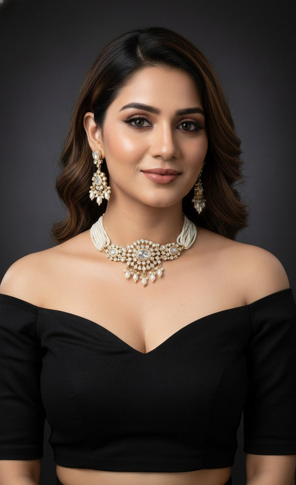 Pearl Chokar Necklace