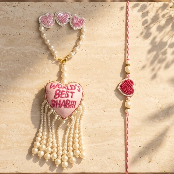 World's Best Bhabhi Lumba Set