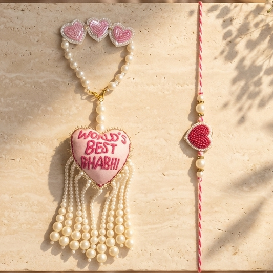 World's Best Bhabhi Lumba Set