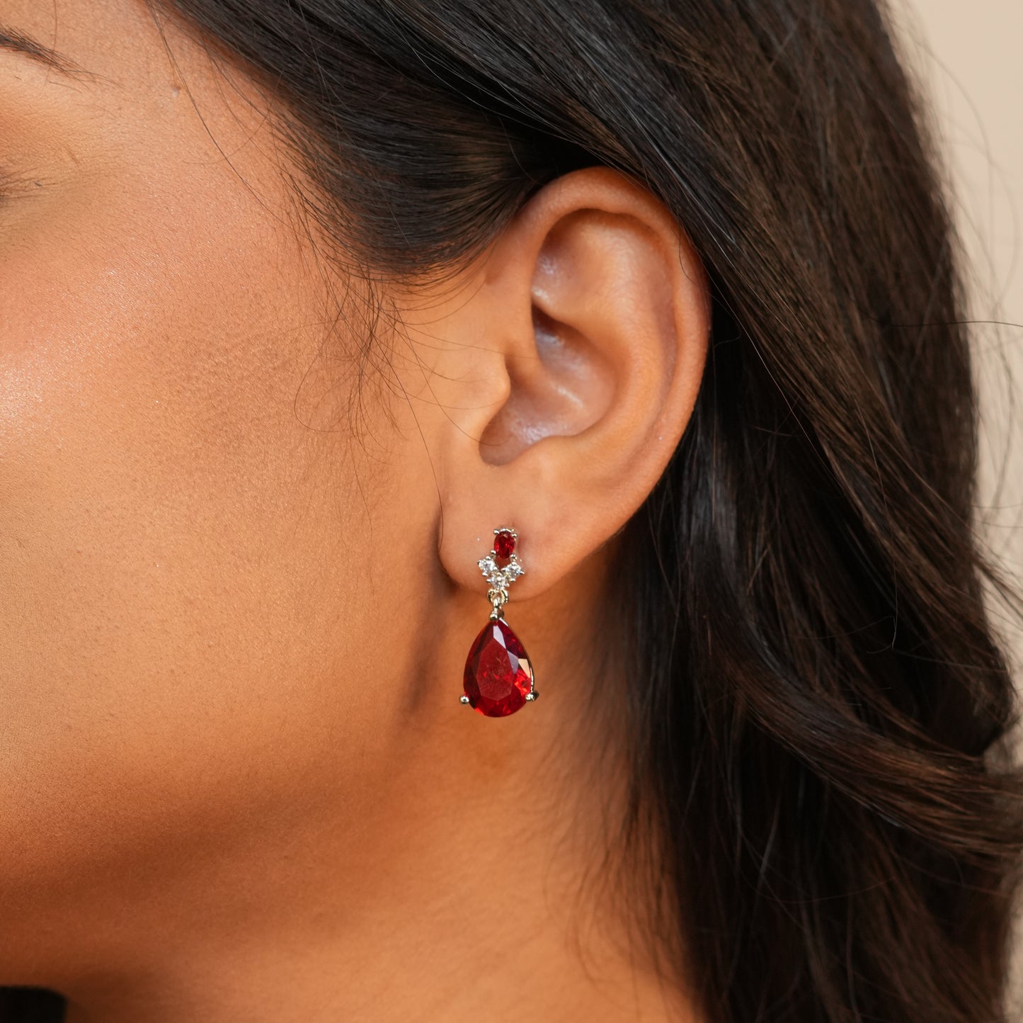 Aqua AD Necklace (Red)