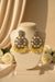 Siya Kundan Earrings (Yellow)