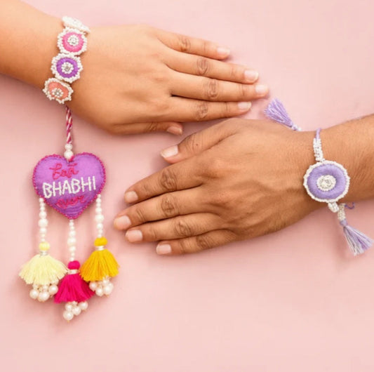 Best Bhabhi Rakhi and Lumba Set
