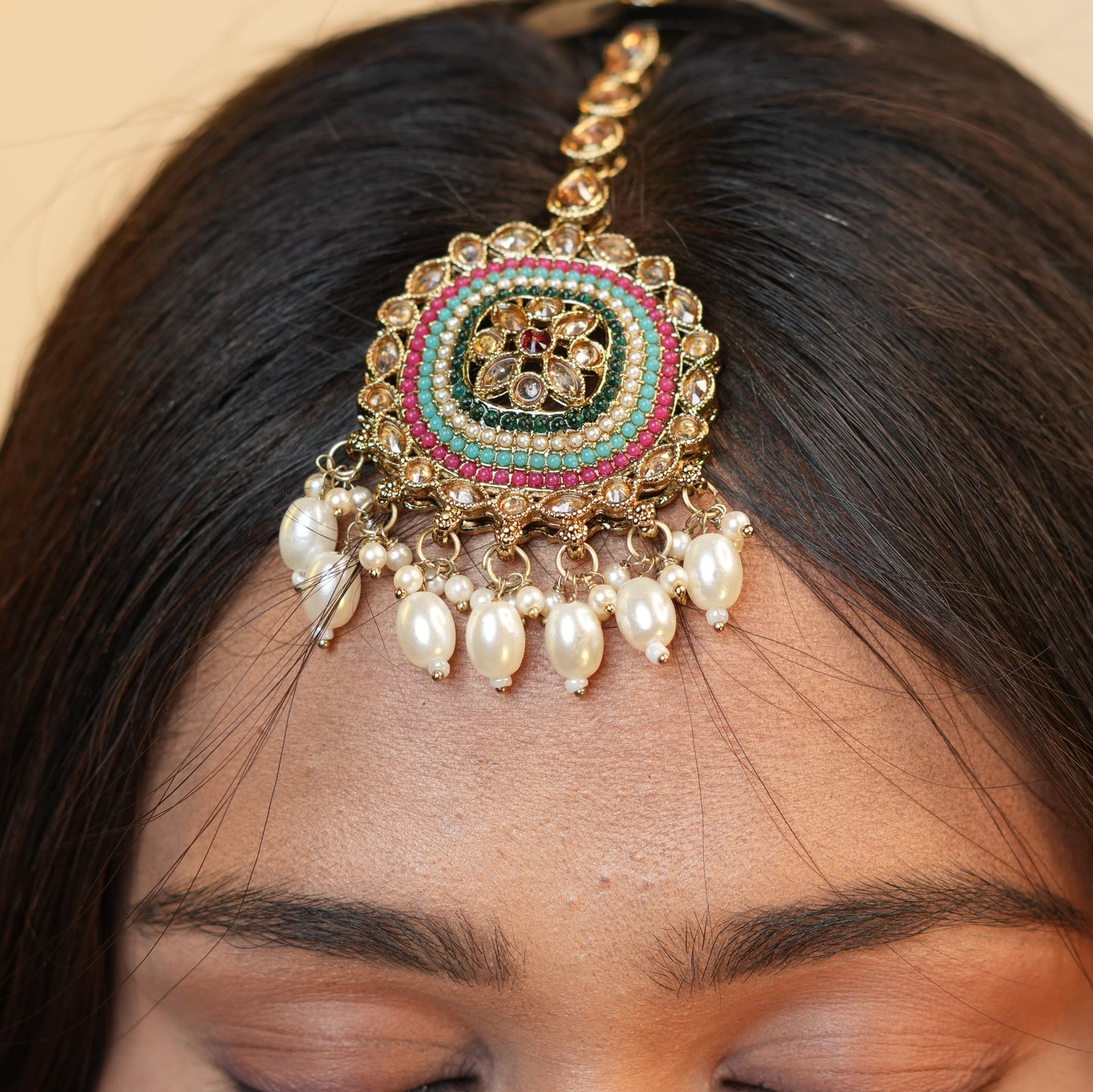 Maira Multi-colour Chain Earrings
