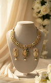Govind Necklace (Green-Pink)