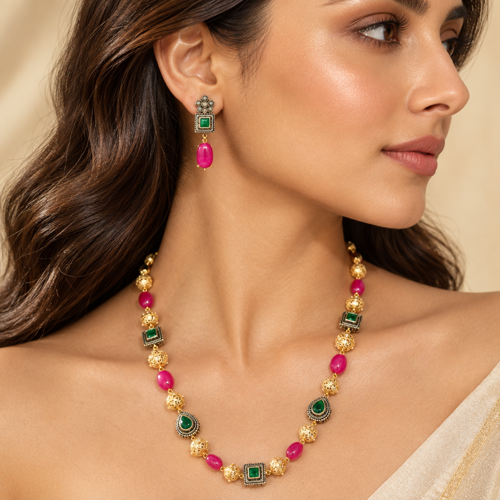 Royal Mala (Rani Pink)