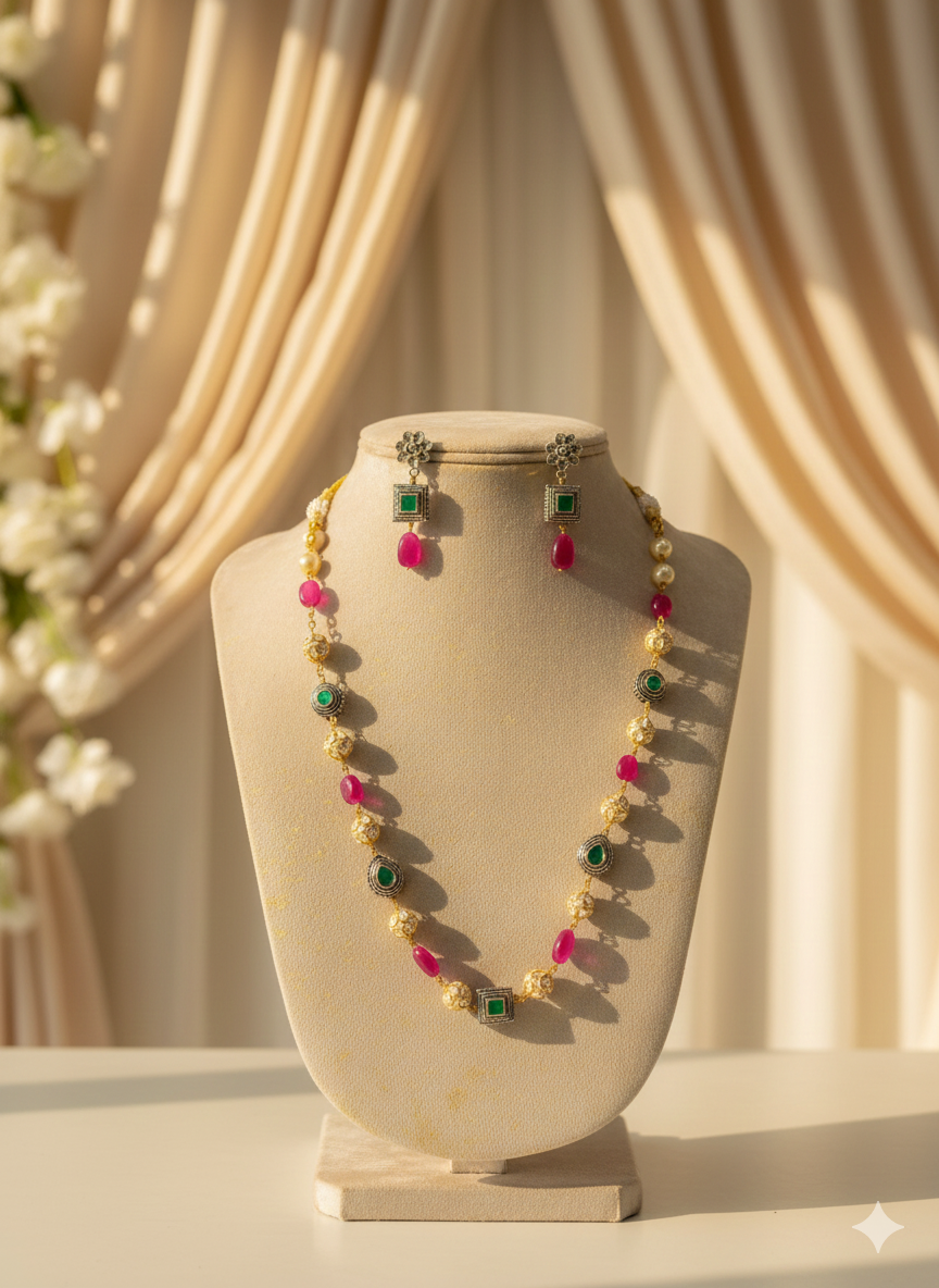 Royal Mala (Rani Pink)