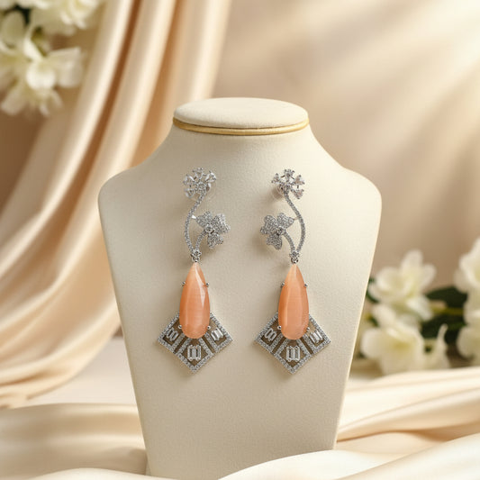 Aster AD Earrings (Orange)