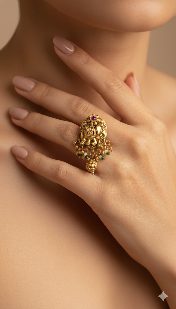 Begum Adjustable Ring
