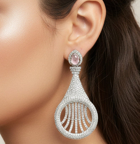 Alra AD earrings (Pink)