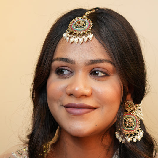 Maira Multi-colour Chain Earrings